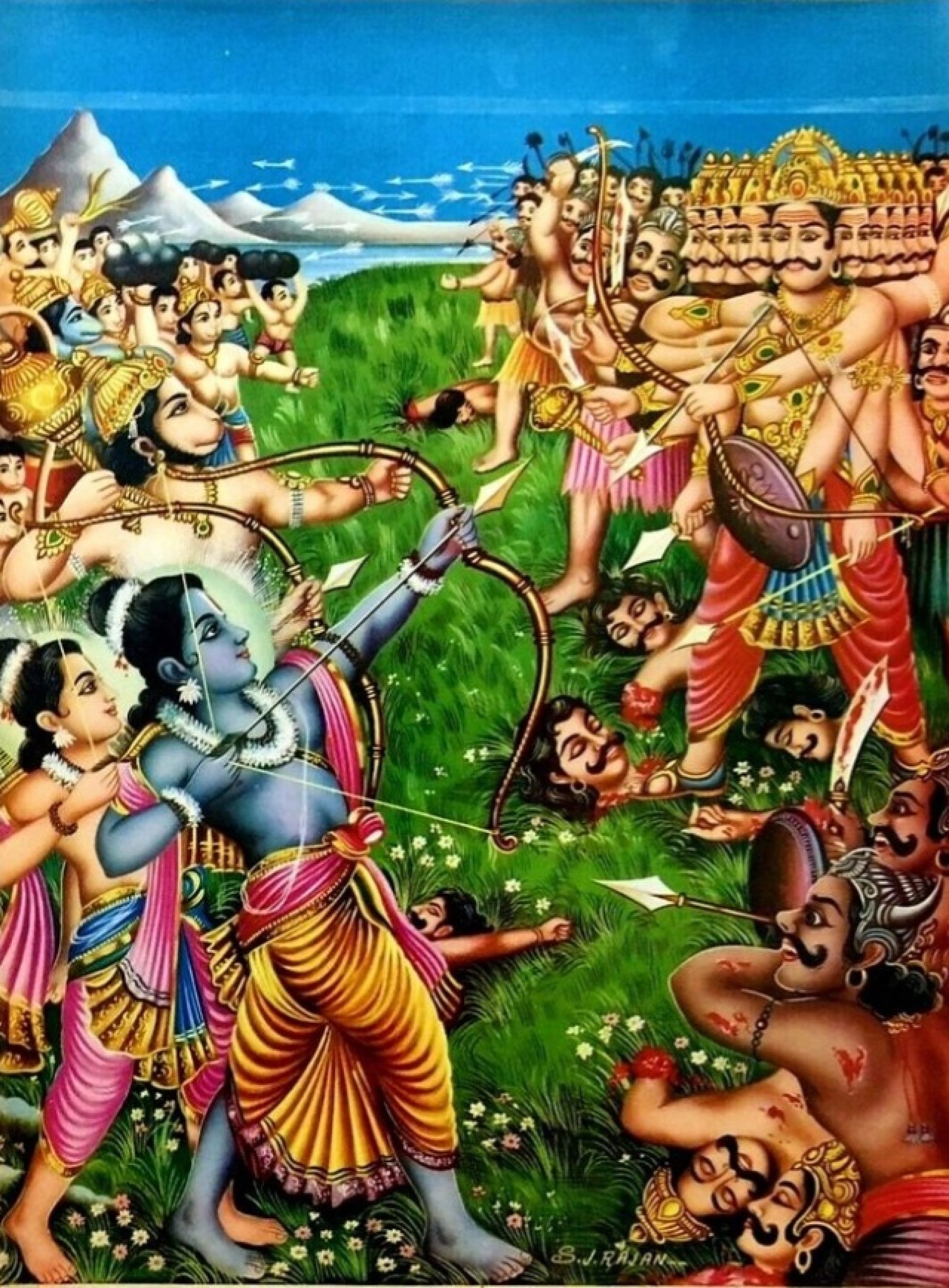 श्रीमद्वाल्मीकीय रामायण, युद्धकाण्ड