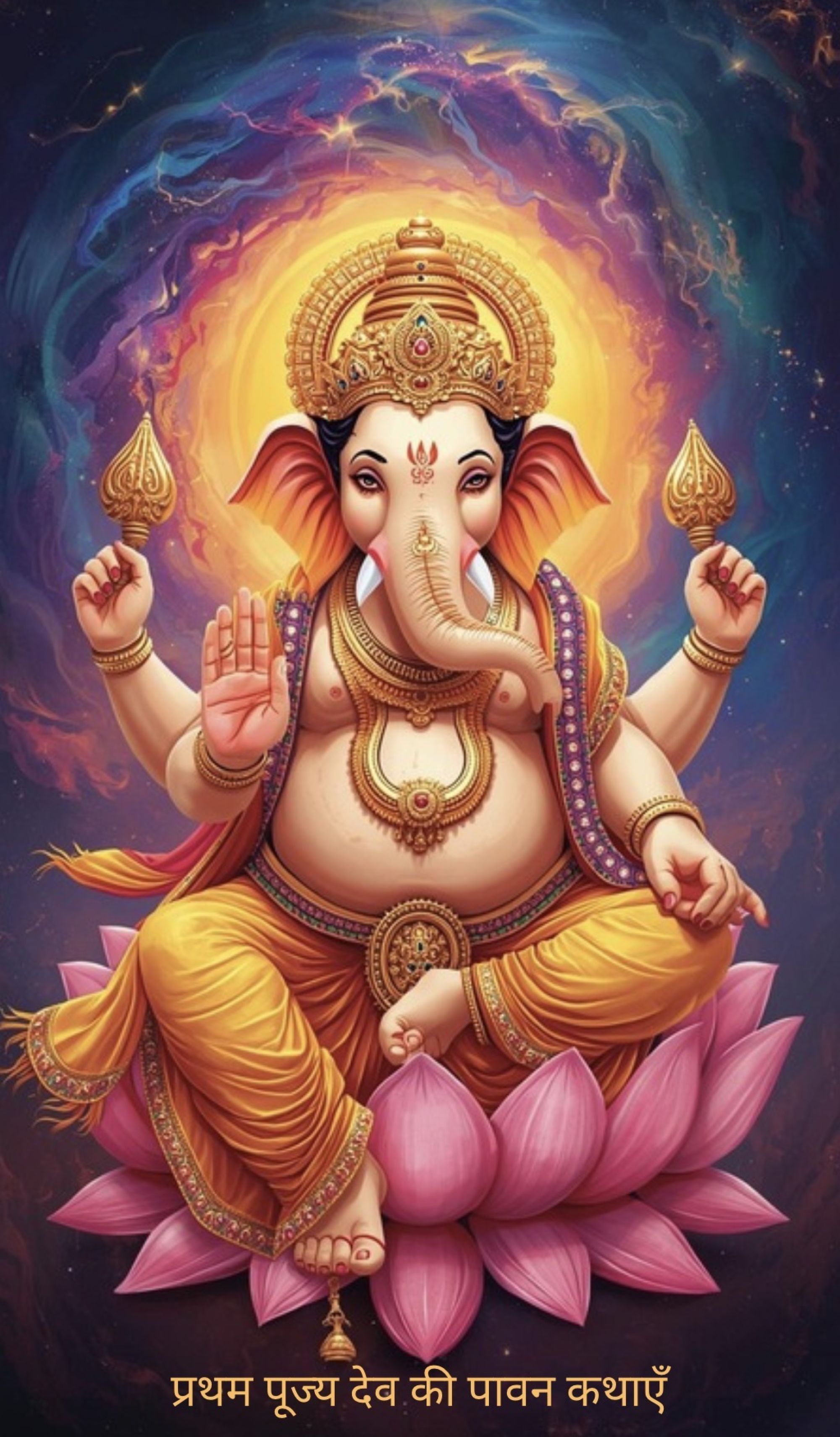 ३) प्रथम पूज्य भगवान गणेश की जन्म कथाएँ