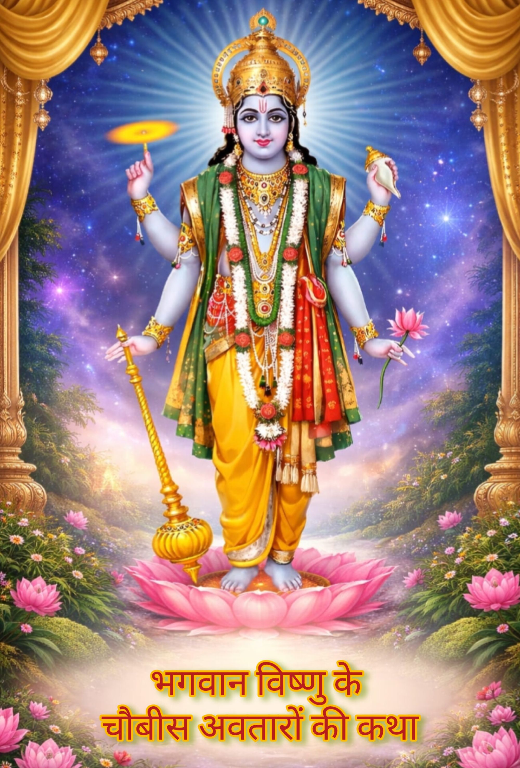 भगवान विष्णु के 24 अवतारों की कथा