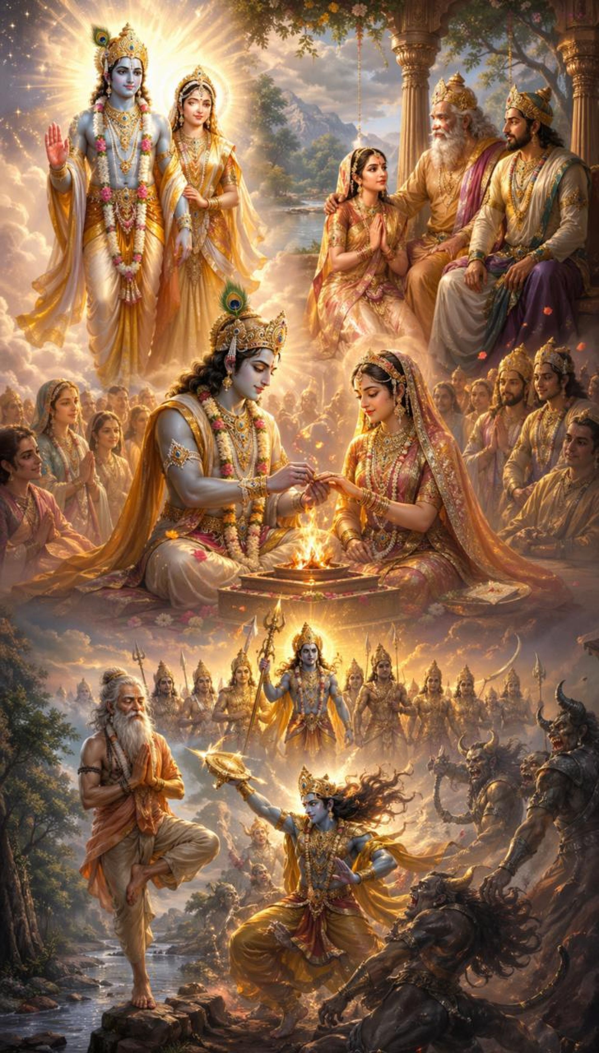 यज्ञपुरुष का दिव्य अवतार और धर्म की रक्षा