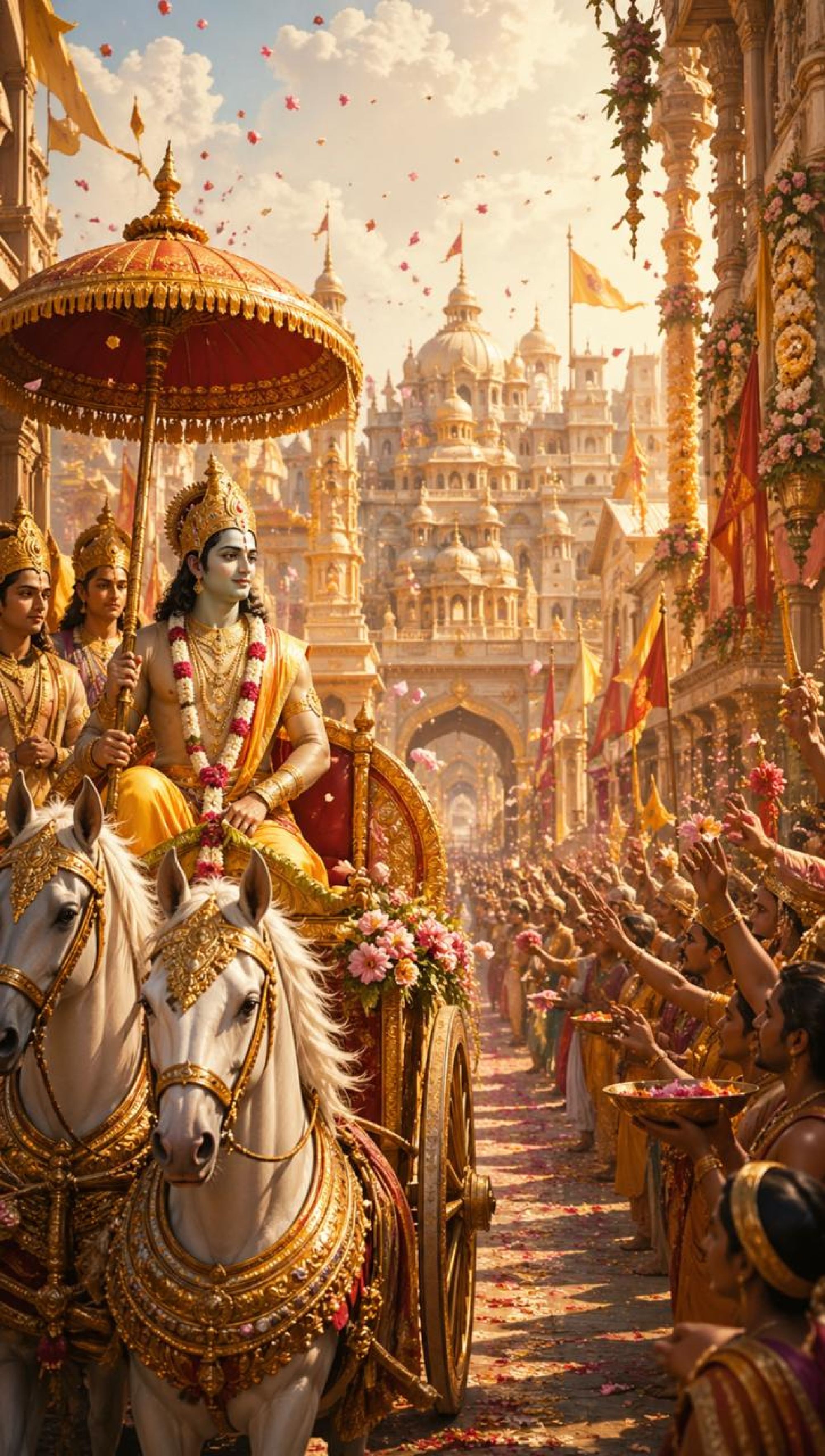 अयोध्या में प्रेम और आशा का स्वर्णिम प्रभात