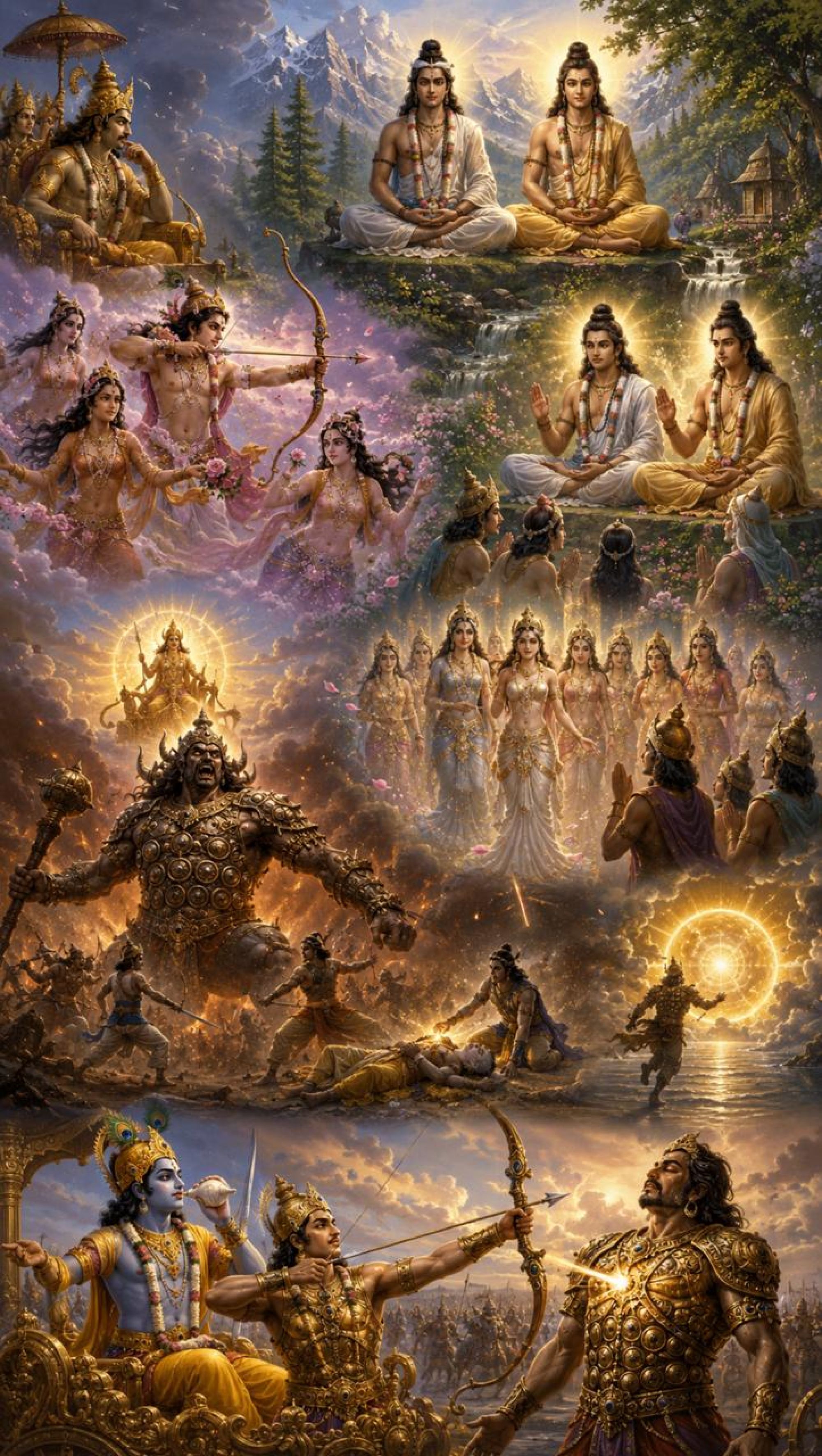 श्रीबदरीपति (नर-नारायण) अवतार 