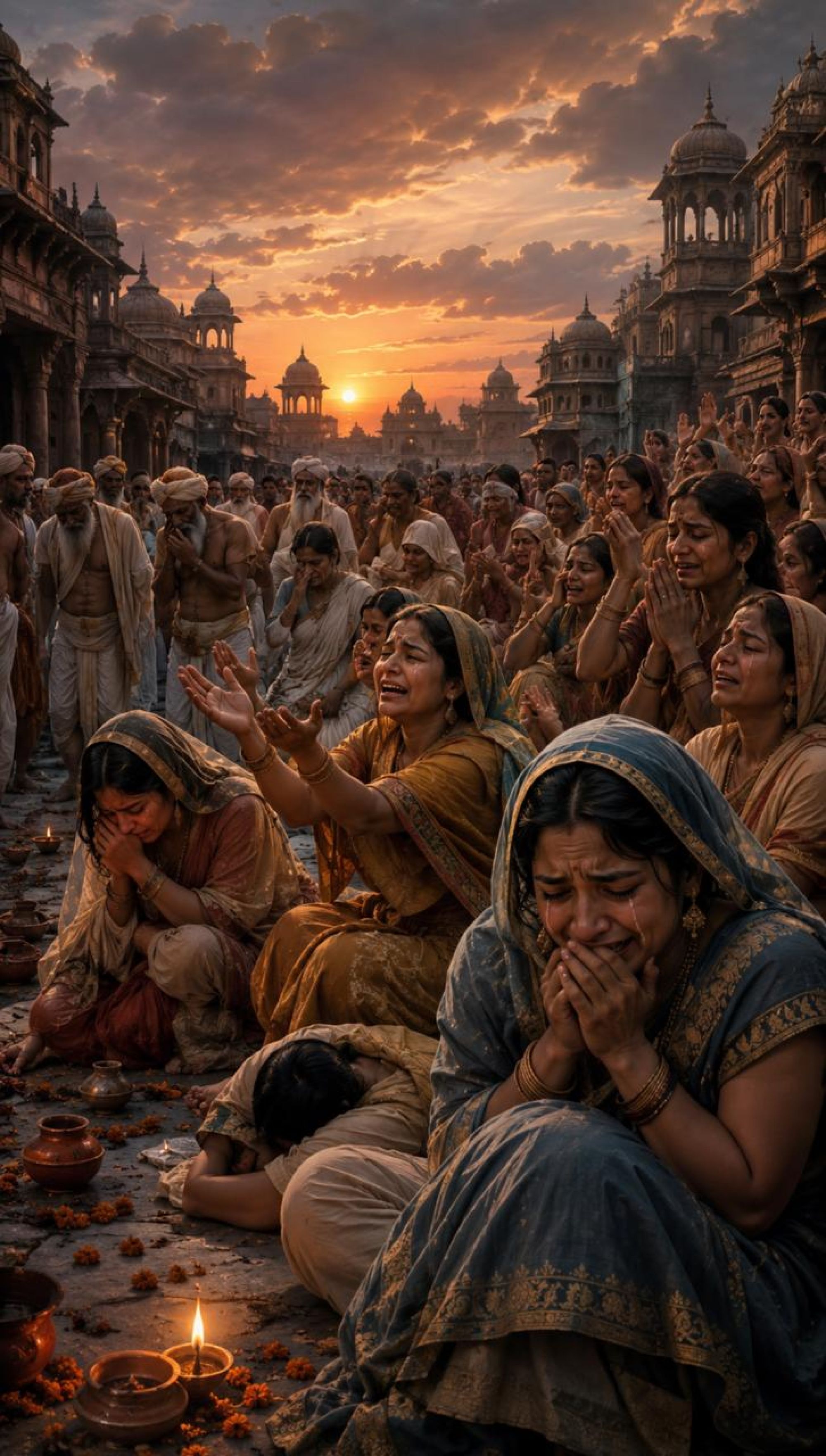 अयोध्या का महाविलाप — जब राम-वियोग में जीवन ही अर्थहीन हो गया