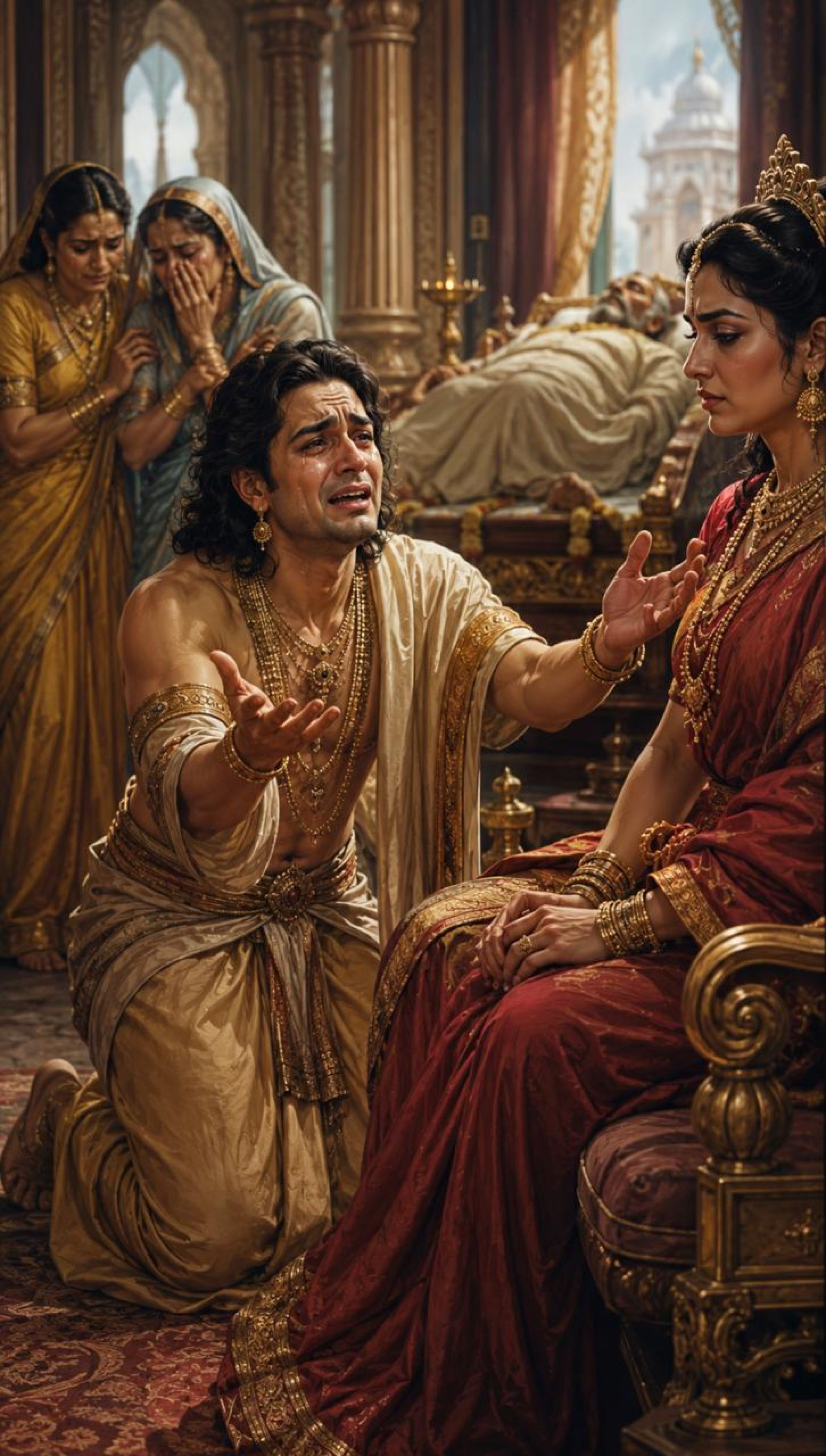 भरत का हृदयविदारक विलाप — मातृमोह पर धर्म की विजय