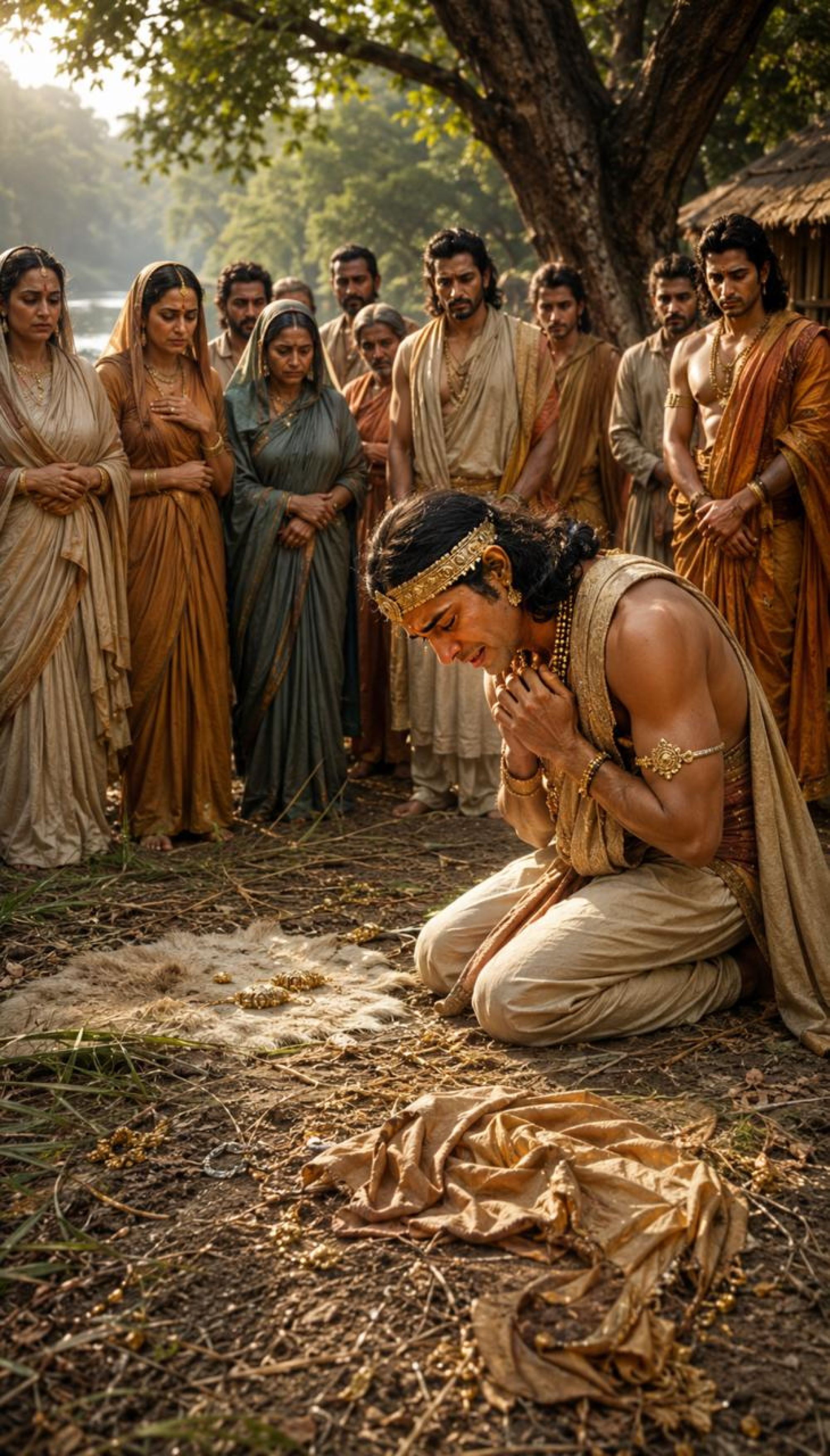 इंगुदी-वृक्ष के नीचे भरत का हृदय-विलाप