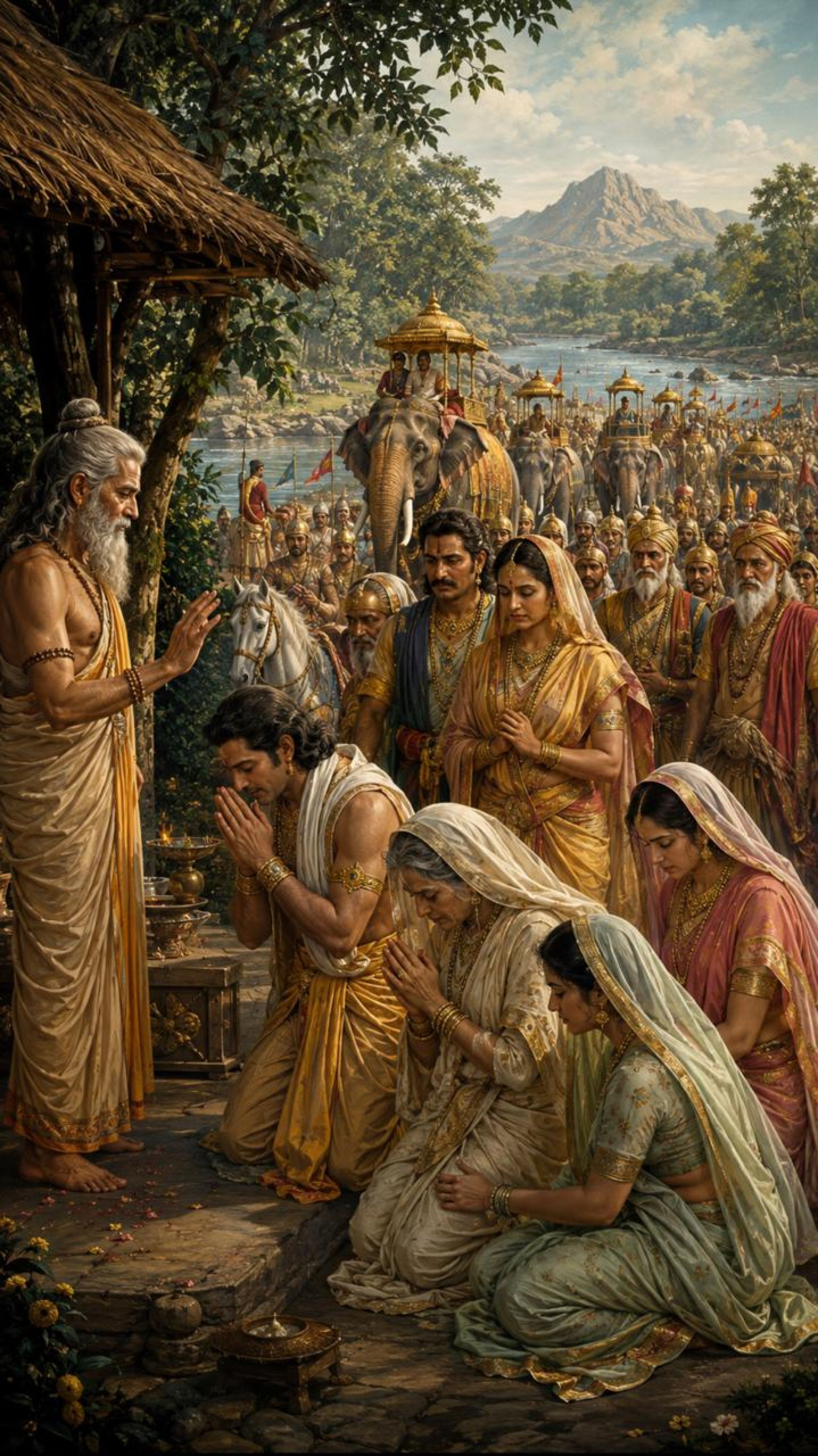 भरत का चित्रकूट प्रस्थान – प्रेम, पश्चाताप और आशा की भावपूर्ण यात्रा