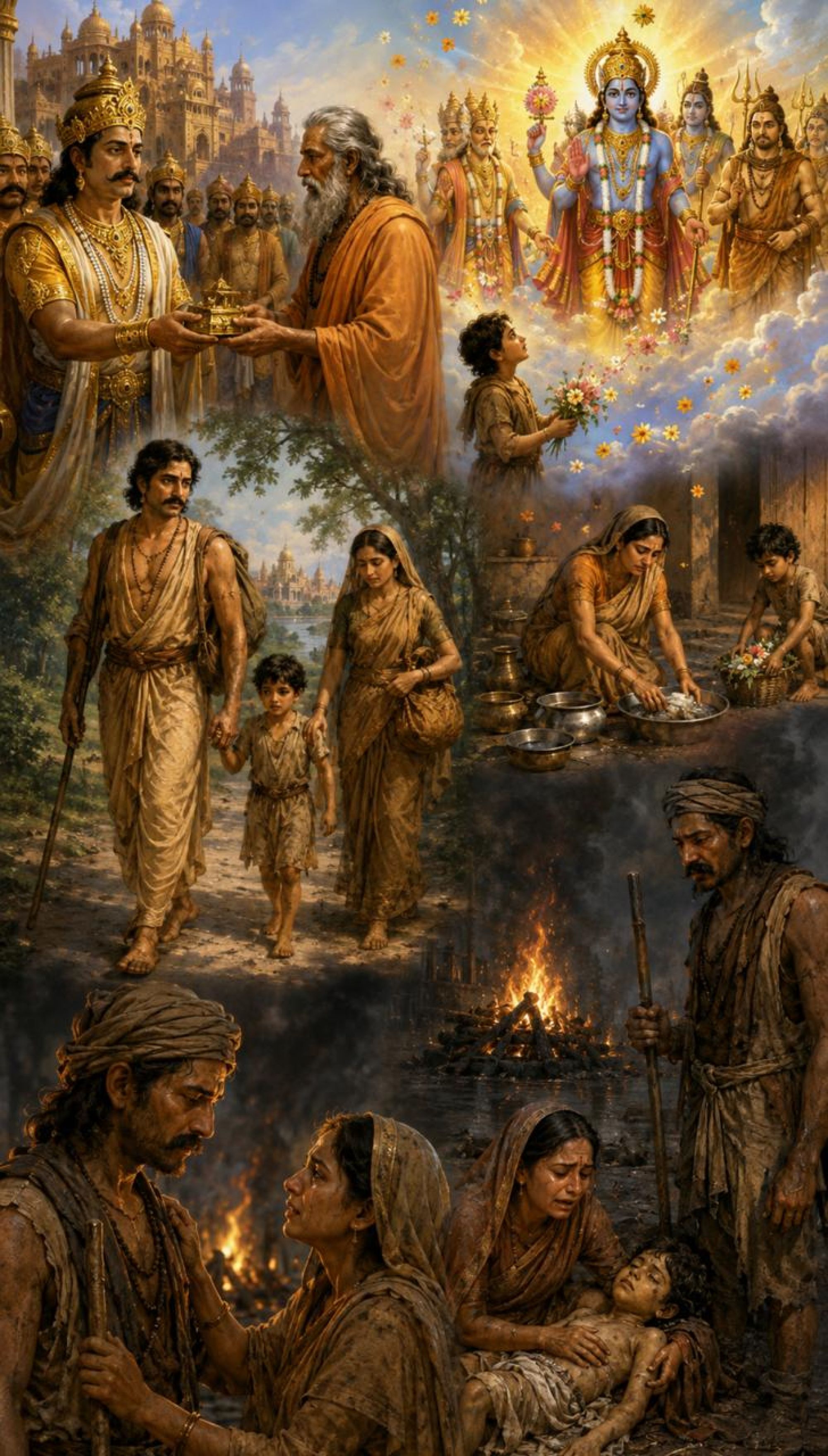 ८५) सत्य की अमर गाथा – महाराज हरिश्चन्द्र
