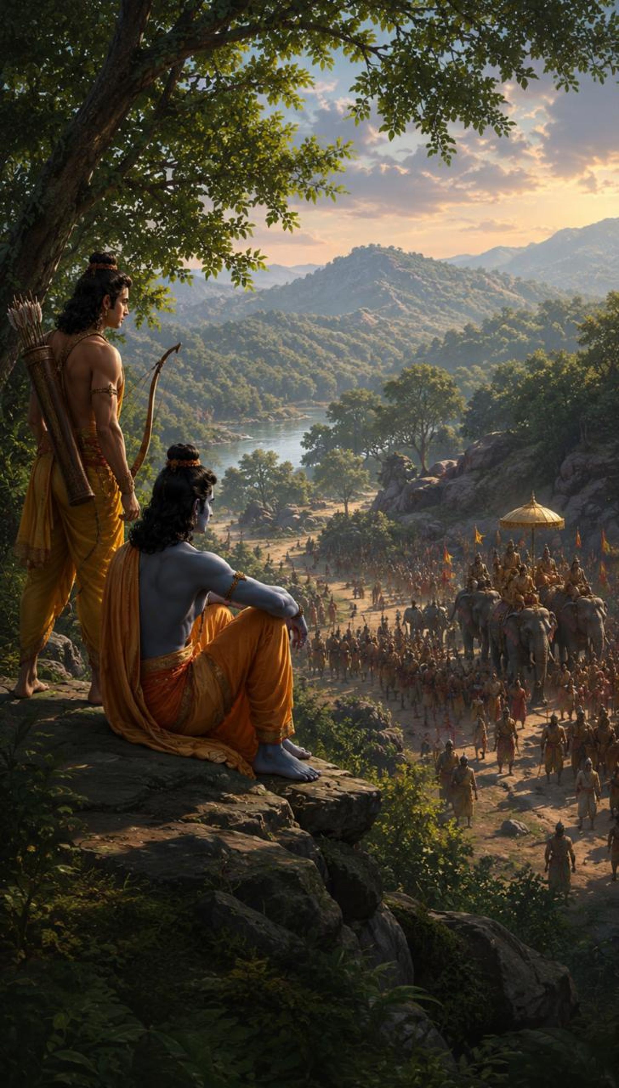 लक्ष्मण का क्रोध और श्रीराम की धर्ममयी सीख