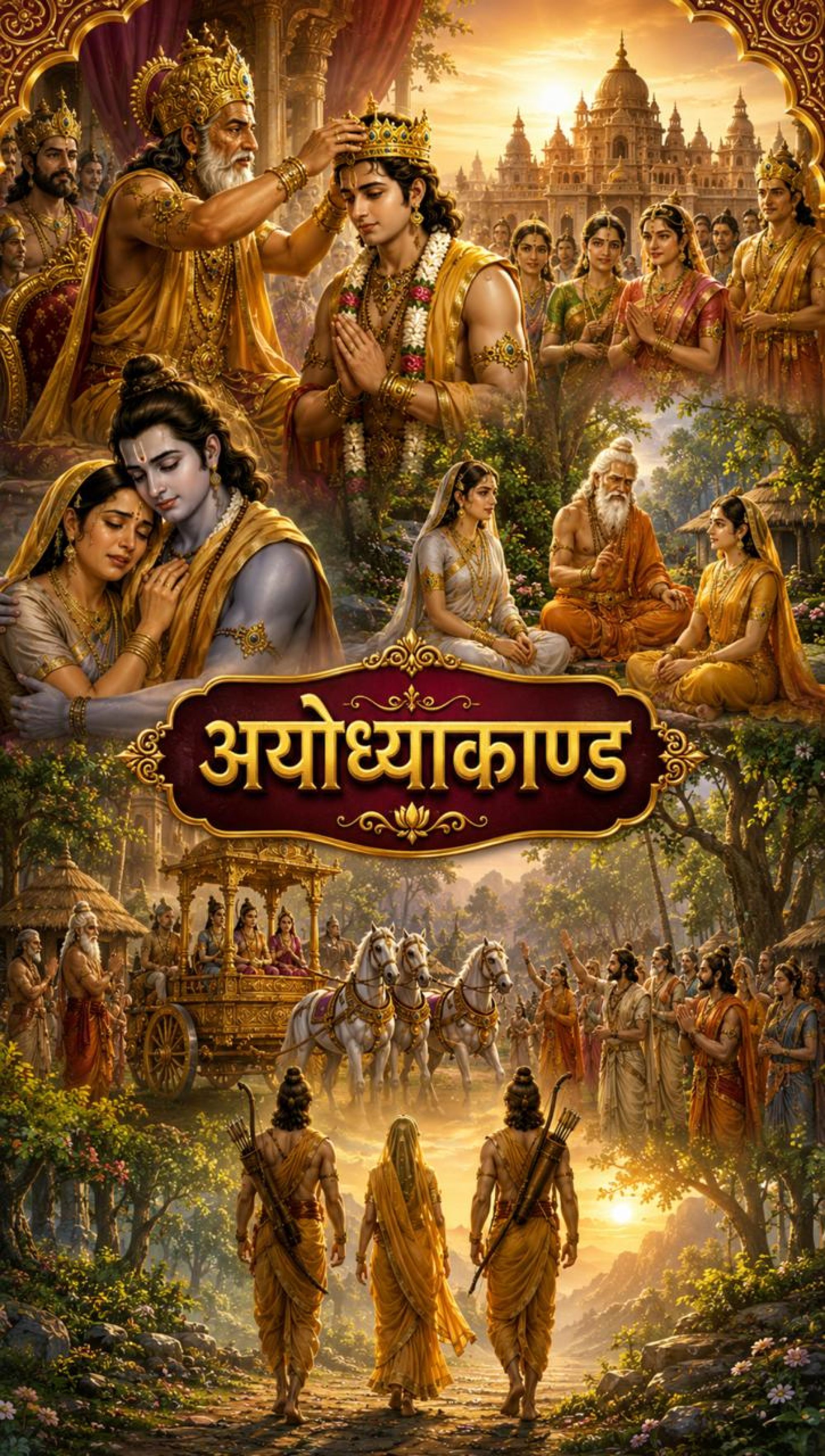 श्रीमद्वाल्मीकीय रामायण, अयोध्याकाण्ड