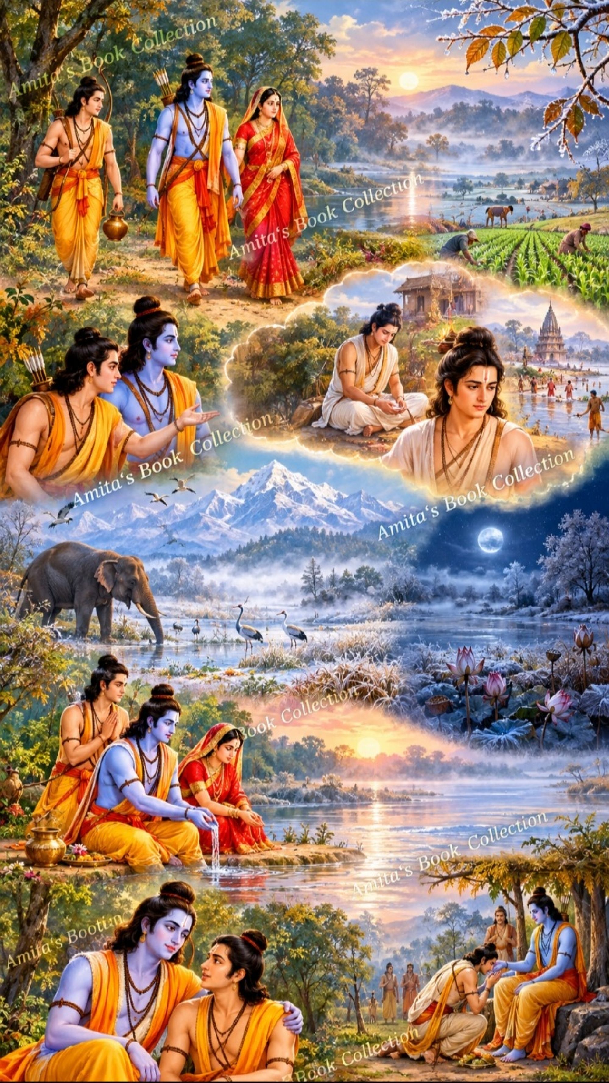 (16) हेमन्त की शीतल सुबह और भरत-स्मरण में डूबे श्रीराम