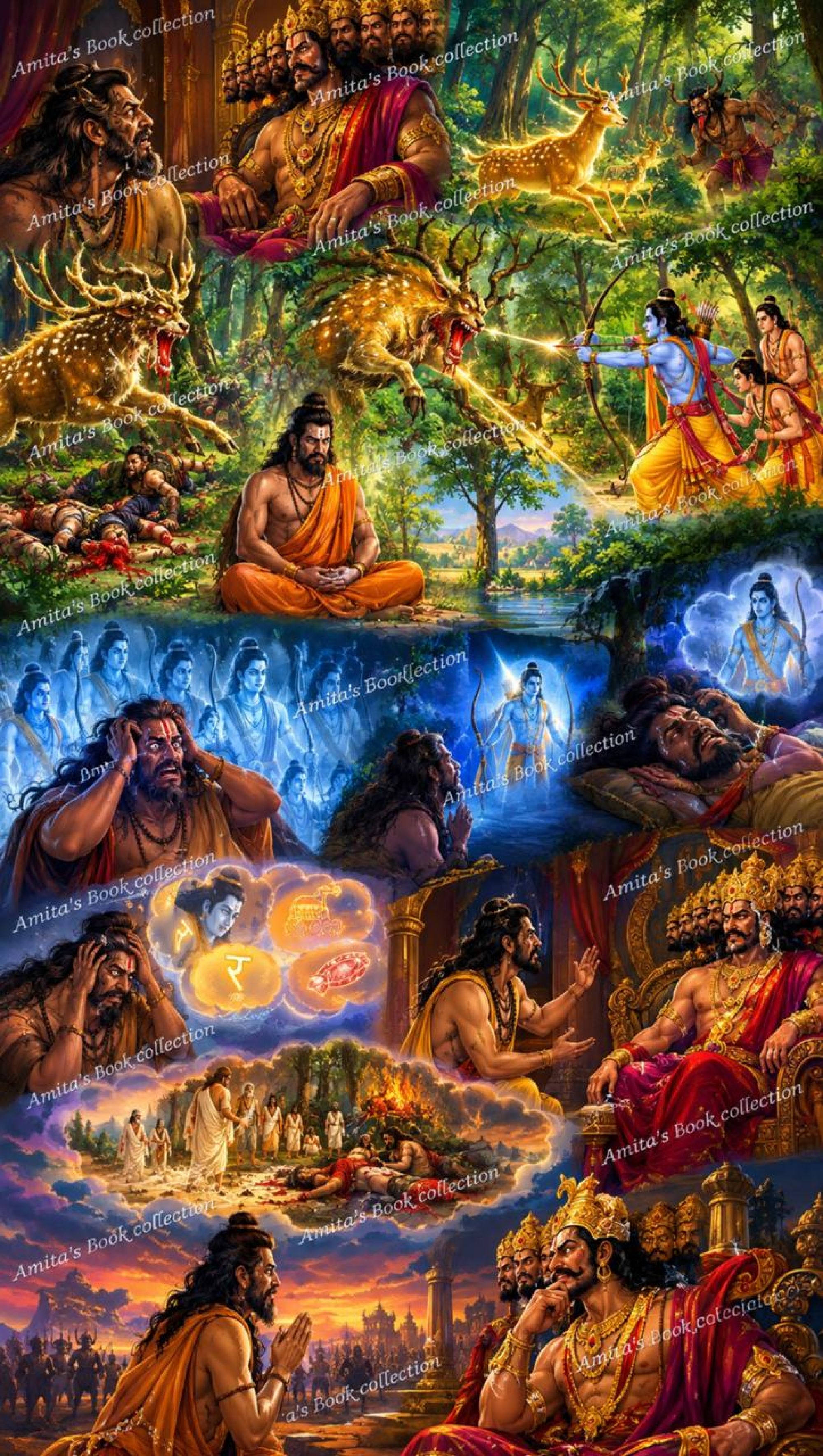 (39)  मारीच का भयावह अनुभव, श्रीराम का अद्भुत पराक्रम और रावण को अंतिम चेतावनी