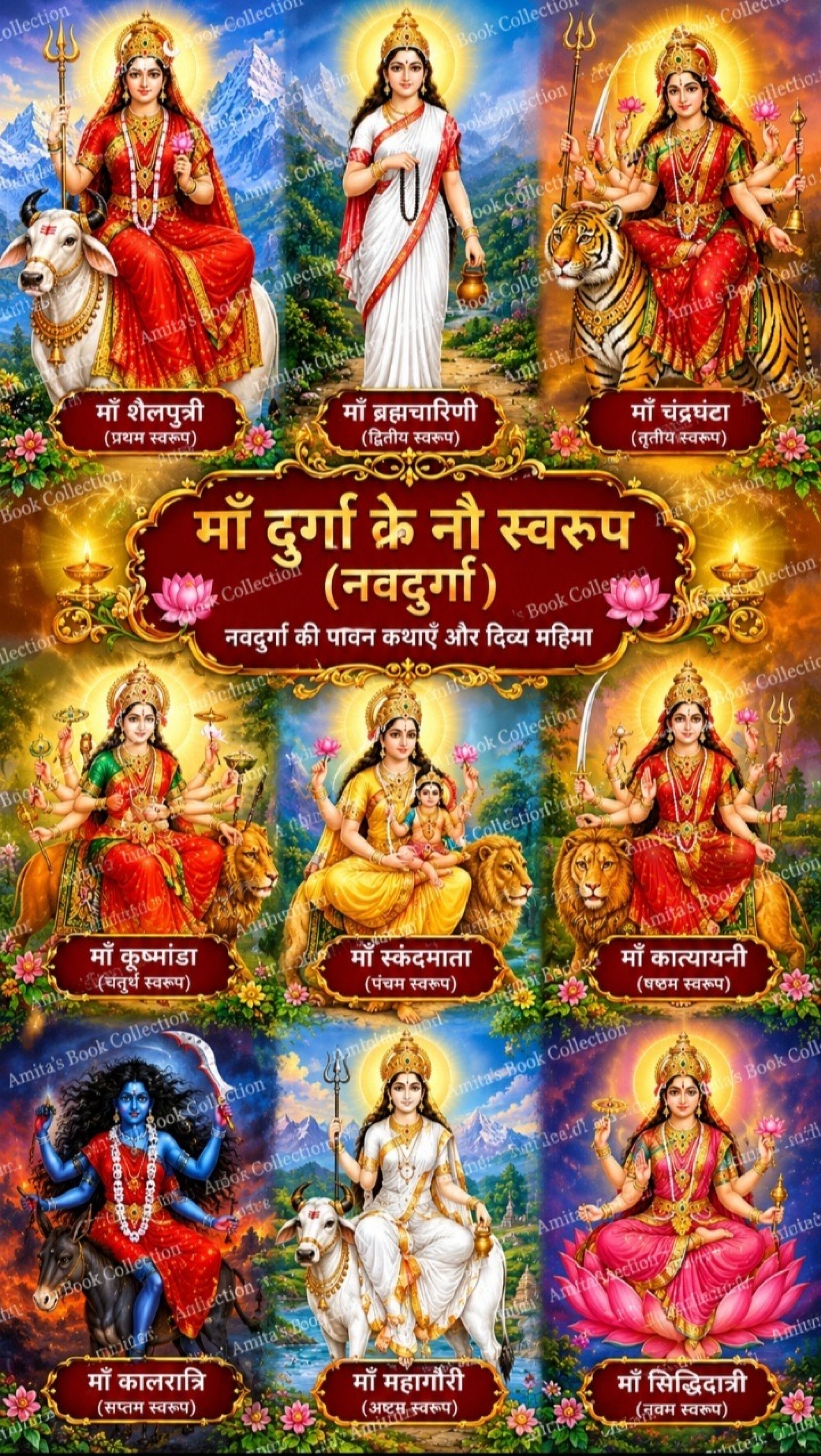 माँ दुर्गा के नौ स्वरूप | नवदुर्गा की पावन कथाएँ